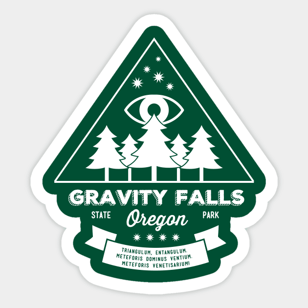 Visit Gravity Falls Sticker by Emily Collins